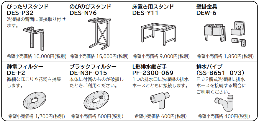 日立のスタンド